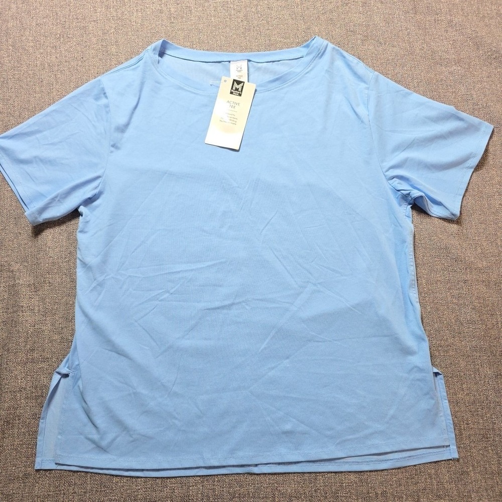 Member's Mark Women's Relaxed Fit Side Slit Active T-Shirt Medium